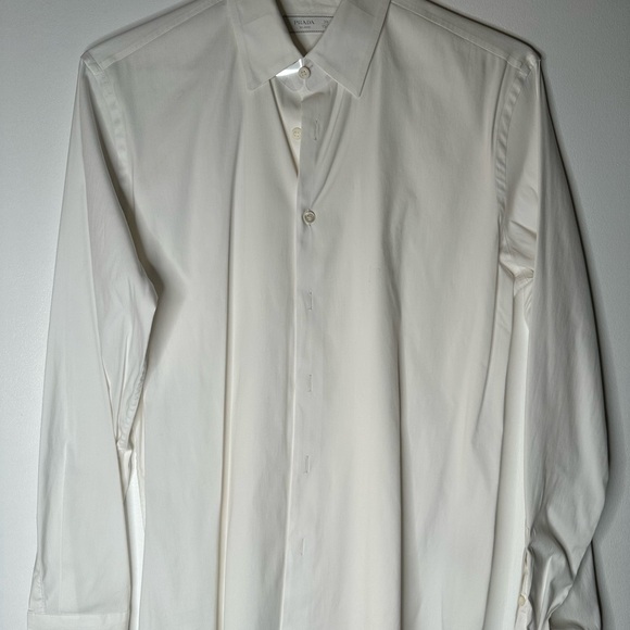 Prada Other - Prada Cream Button-Up Shirt